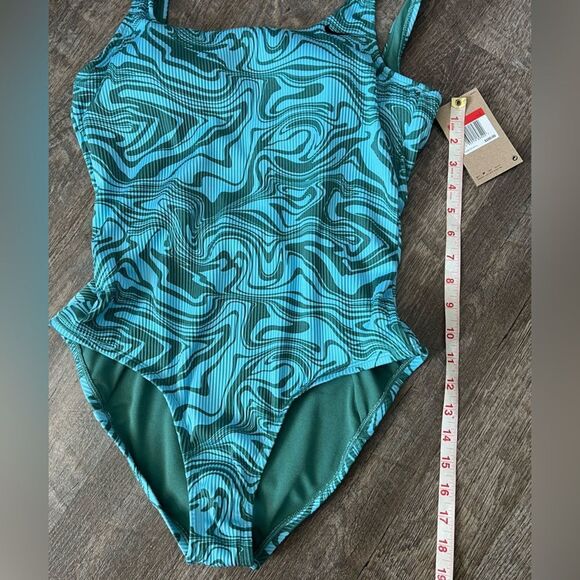 Nike Swirl One-piece Swimsuit-Size Large - Picture 6 of 7